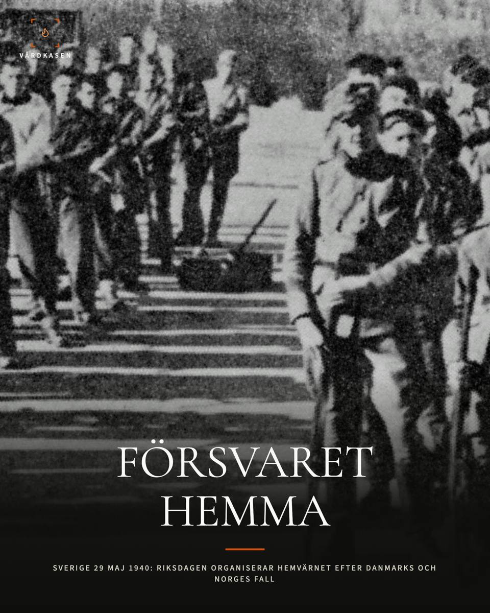 Dagens Datum: Hemvärnet organiseras 29 maj 1940