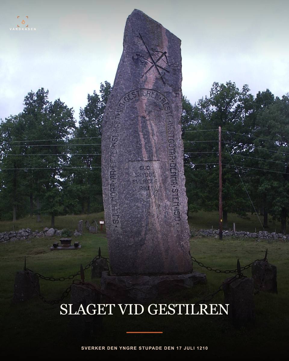 Minnessten över slaget vid Gestilren