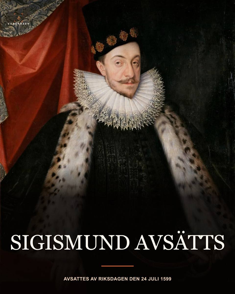 Porträtt av kung Sigismund målat av Martin Kober